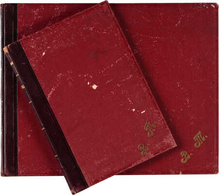 Лот из двух частей книги К. Глодзинского: